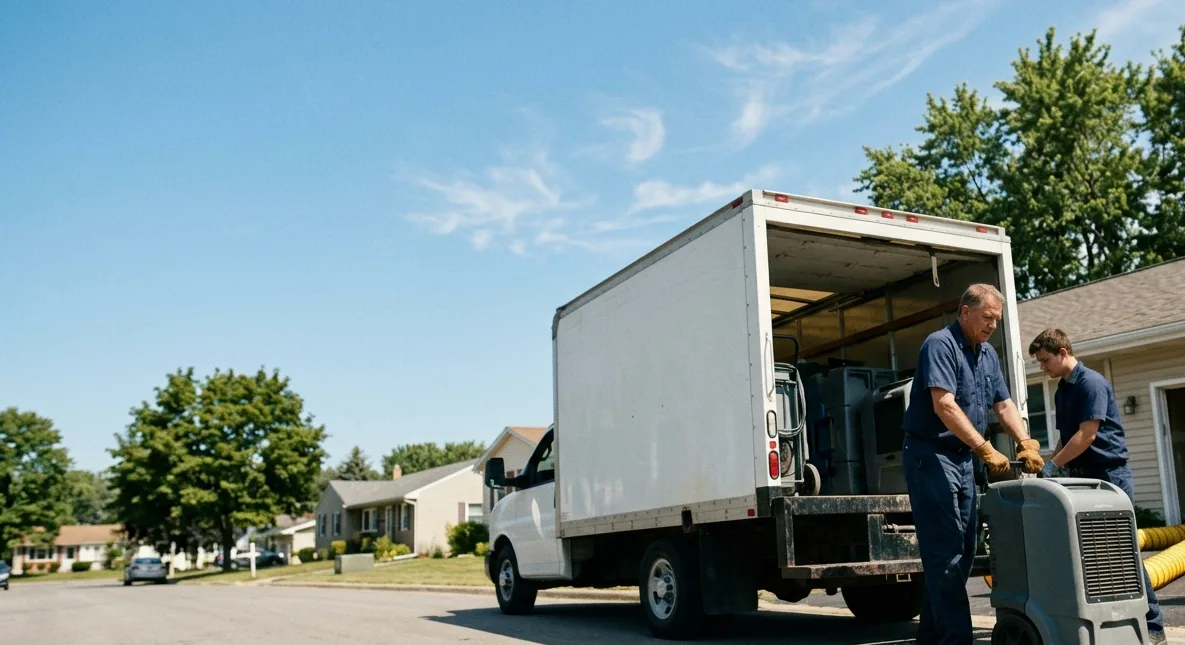 Water Damage Cleanup in Millersburg, OH near me